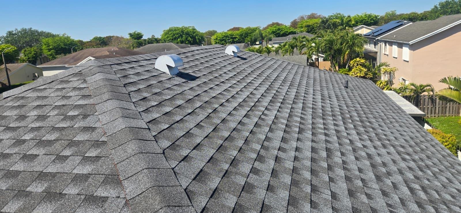 After: Premium shingle installation