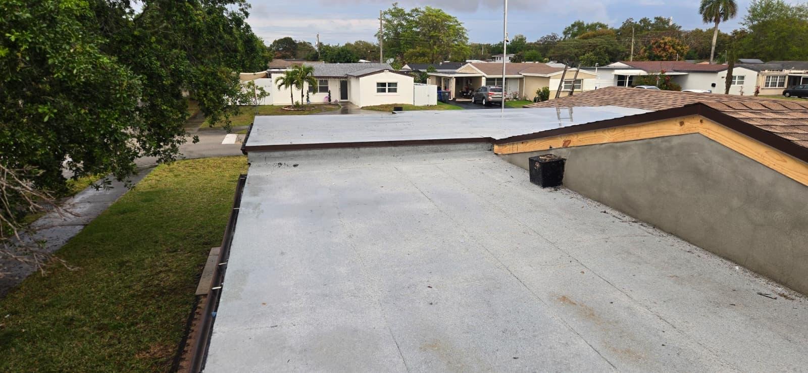 After: Residential shingle roof replacement